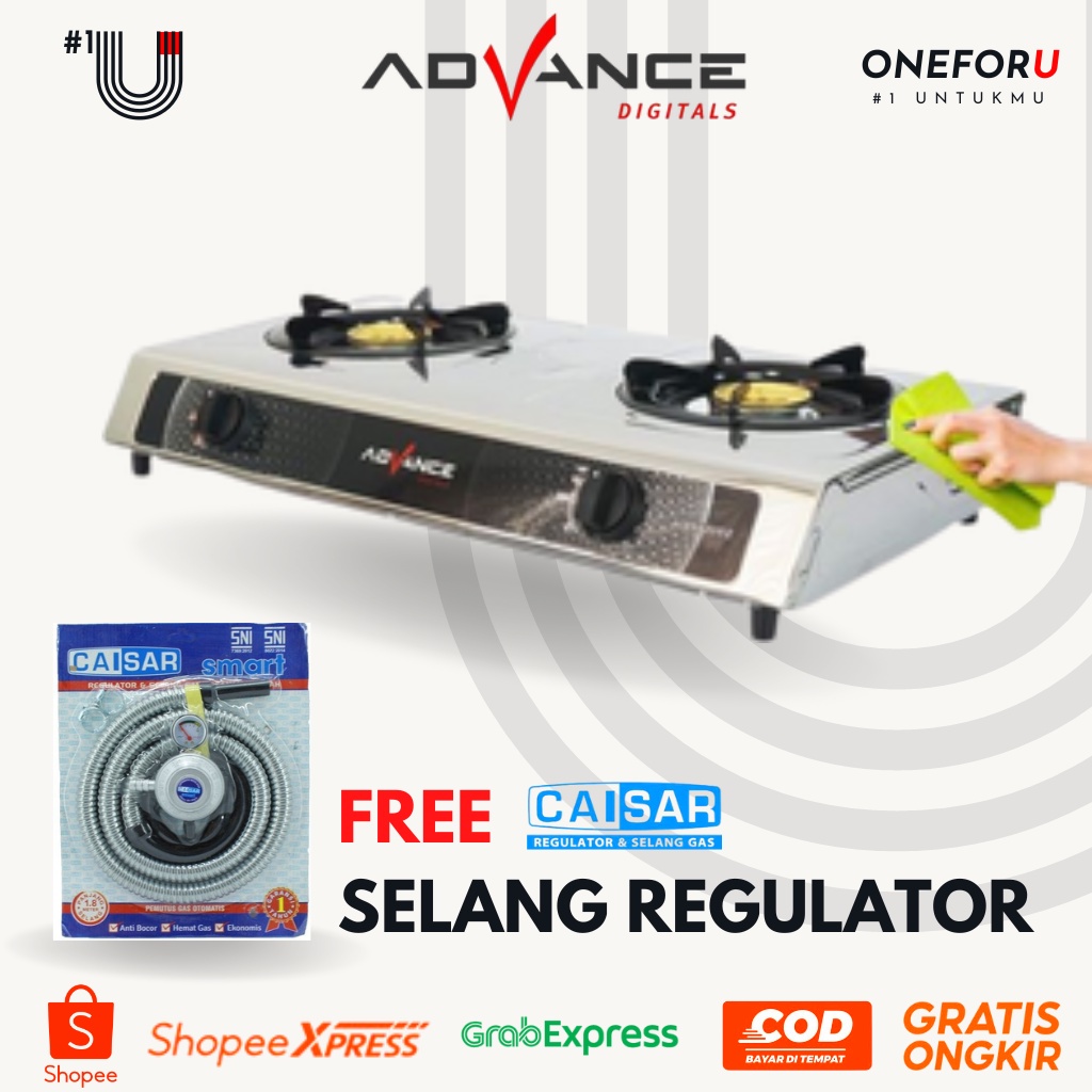 Jual Kompor Gas Free Selang Advance Gb S Tungku Stainless