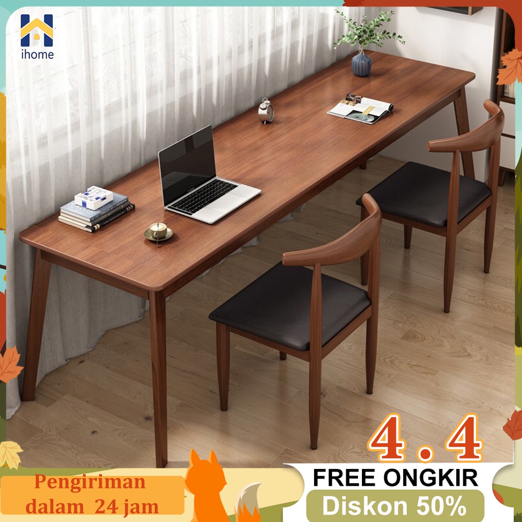 Jual Ih 16050cm Meja Kerja Kayu Meja Kantor Murah Meja Belajar Minimalis Meja Makan Teras Meja 6628