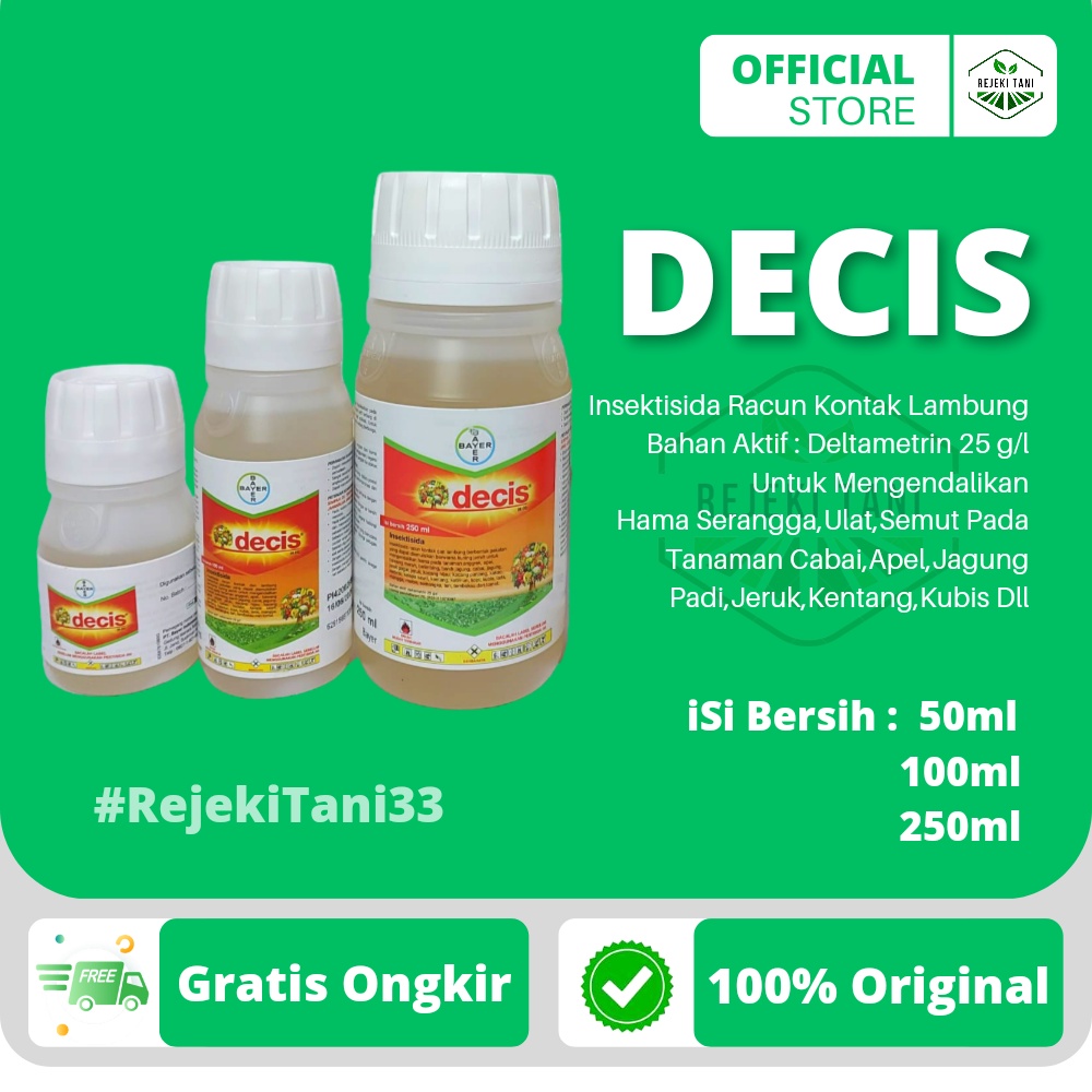 Jual Decis Ec Insektisida Racun Kontak Dan Lambung Berbentuk Pekatan