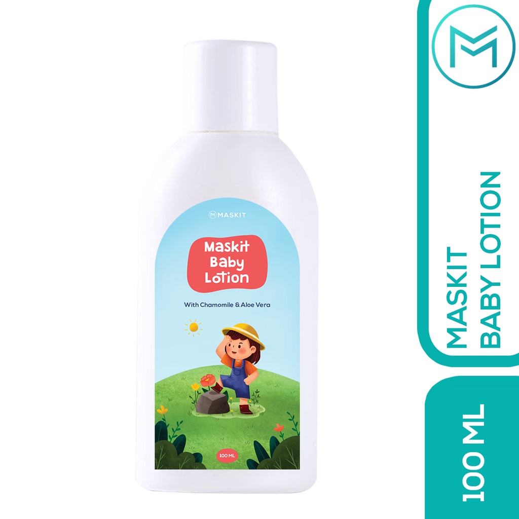 Jual Natural Body Lotion Baby & Kids Sun Block Bayi Anak Maskit 100ml