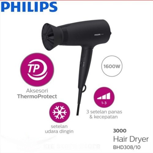 Jual Philips Kerashine Hp8119 Hair Dryer Pengering Rambut Black Hitam Shopee Indonesia