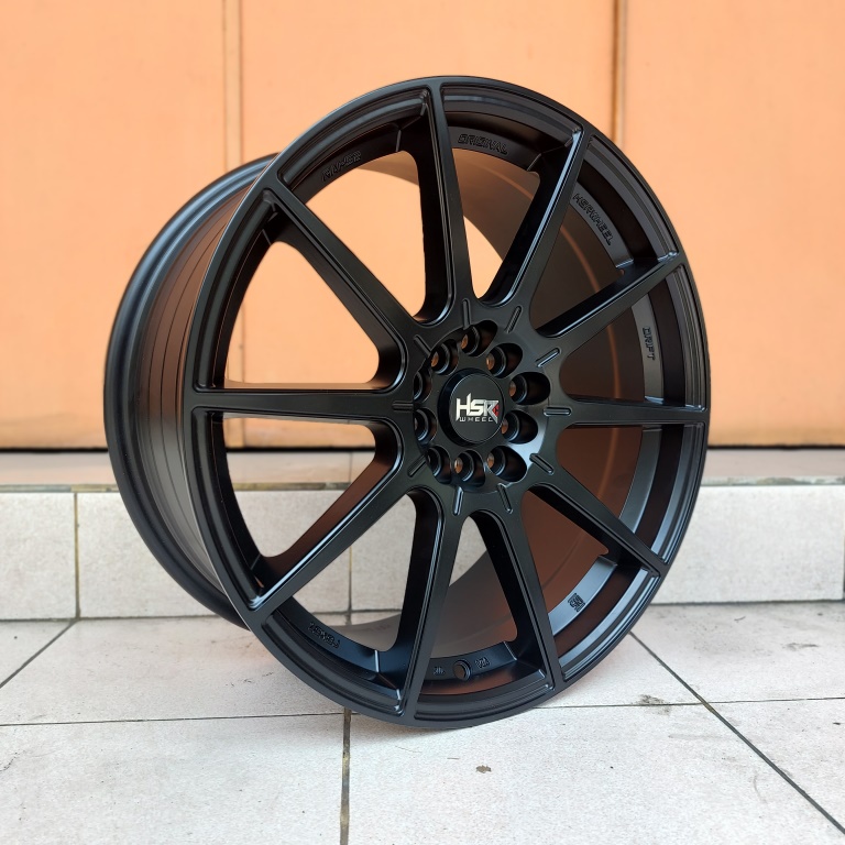 Jual VELG MOBIL R18 MODEL JARI HOLE 5 RAI S2 PCD 5X100 5X114,3 MATTE ...