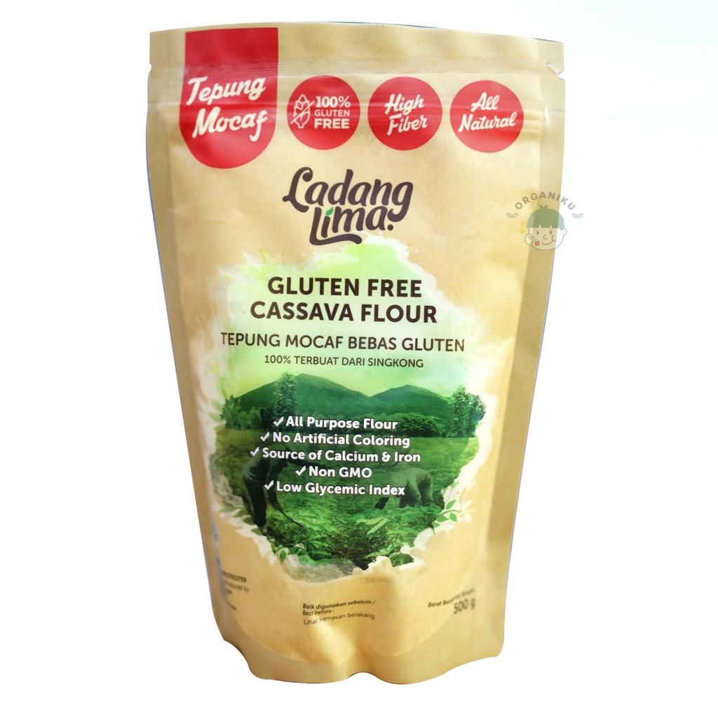 Jual Ladang Lima Gluten Free Cassava Flour Tepung Mocaf Bebas Gluten