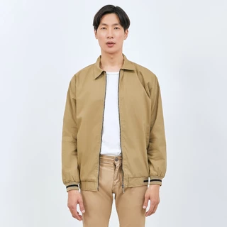 M231 Jaket Pria Canvas Panjang Khaki 1863D
