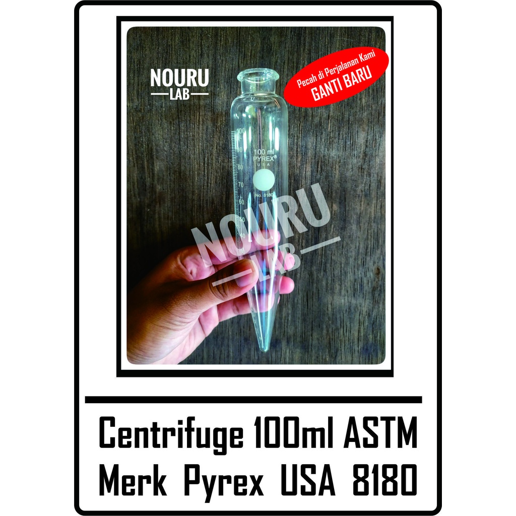 Jual Centrifuge 100ml ASTM Merk Pyrex USA 8180 | Shopee Indonesia