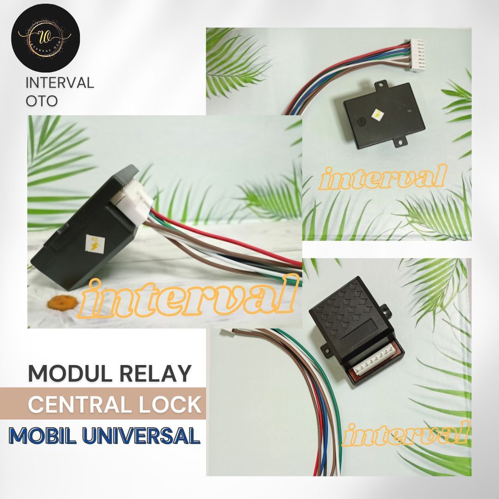 Jual Modul Relay Central Lock Mobil Universal Saklar Sentral Lock