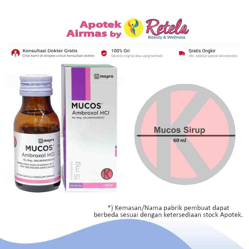 Jual Mucos Sirup 60 Ml | Shopee Indonesia