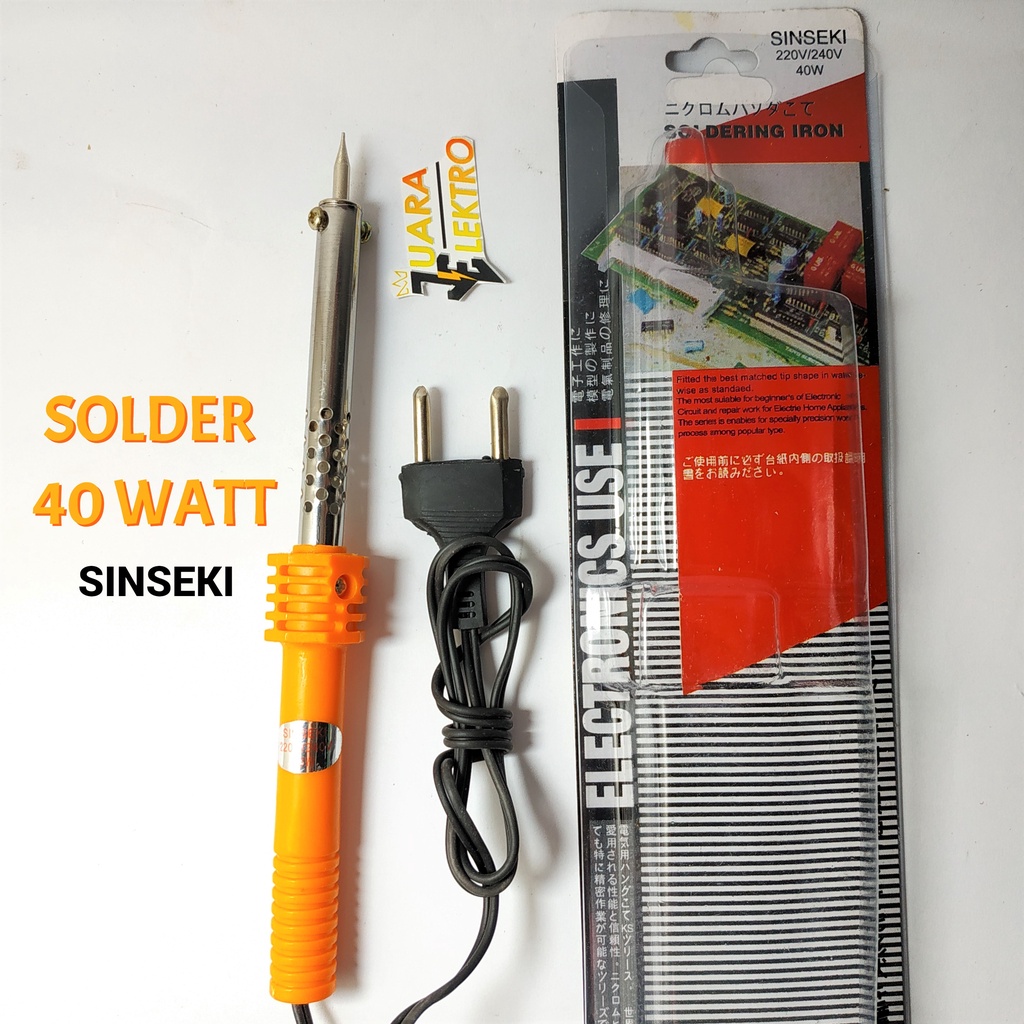 Weller SP40NKUS 40-Watt Soldering Iron with LED Light - Includes 3 Dif