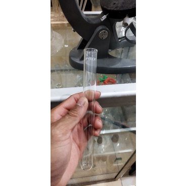 Jual tabung reaksi kaca pyrex 20 x 200 mm, 25x150 mm, 25x220 mm ...