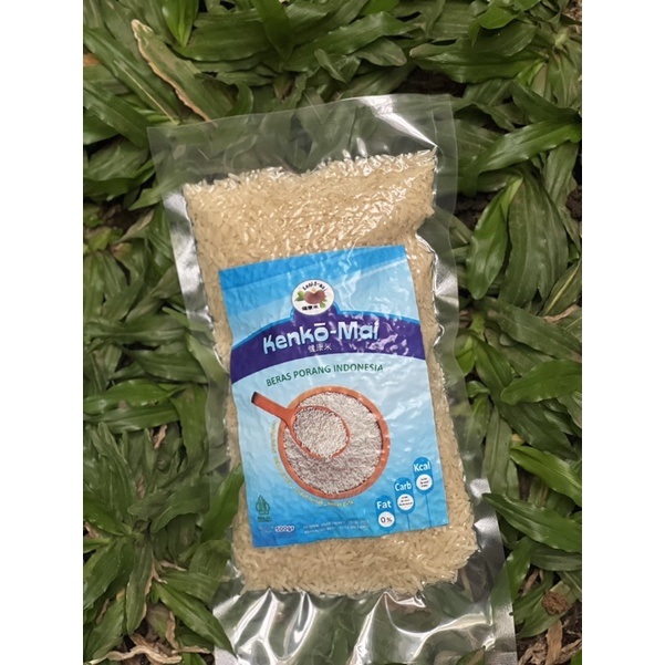 Jual kenko mai beras porang vacum 500gr (konjac rice / shirataki/ beras ...