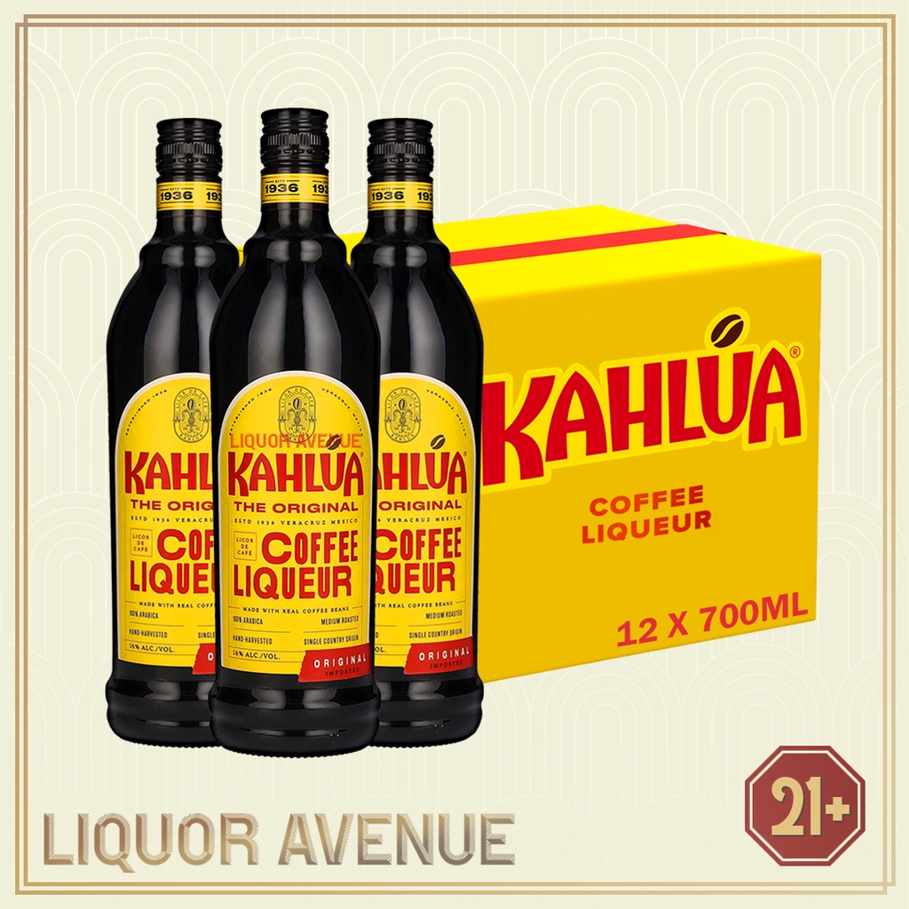 Jual KAHLUA The Original Coffee Liqueur 700ml - 1 Karton Isi 12 Botol ...