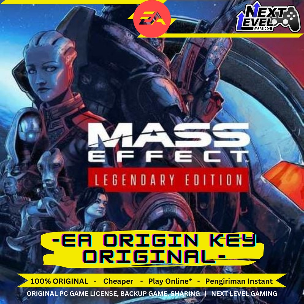 Jual Mass Effect Legendary Edition PC GAME ORIGINAL [ EA ORIGIN CD-Key ...