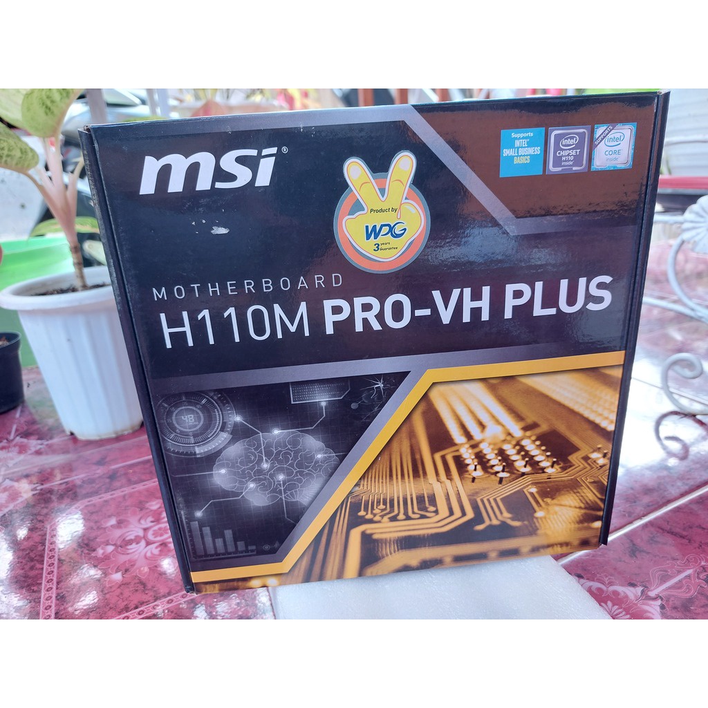 Jual Motherboard Msi H110m Pro Vh Plus Shopee Indonesia