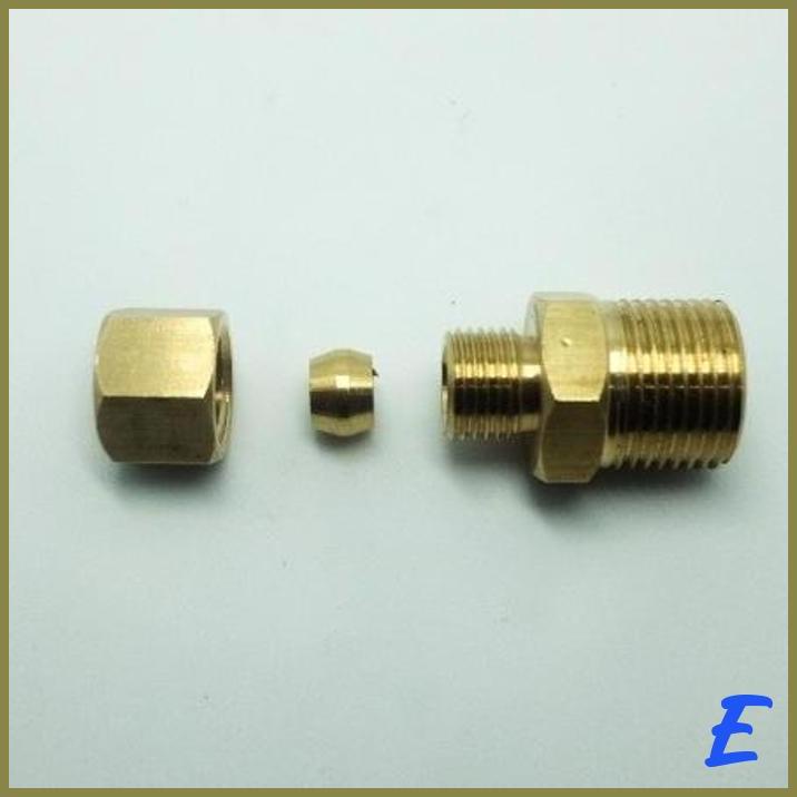 Jual Sambungan Pipa Mm Drat As Ferulle Male Connector Mm