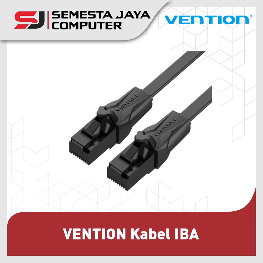 Jual Vention Iba M Kabel Lan Rj Cat Cat Flat Gigabit Utp