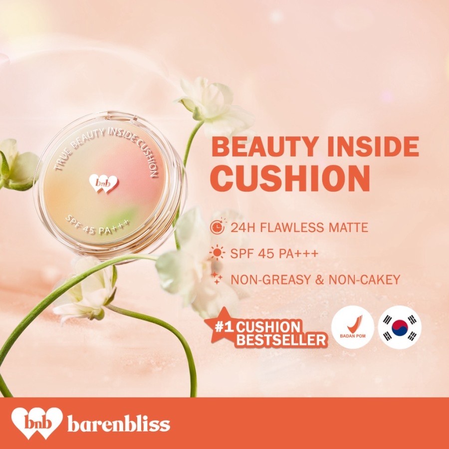 Jual BNB Barenbliss Korean Bloomatte True Beauty Inside Cushion//READY ...