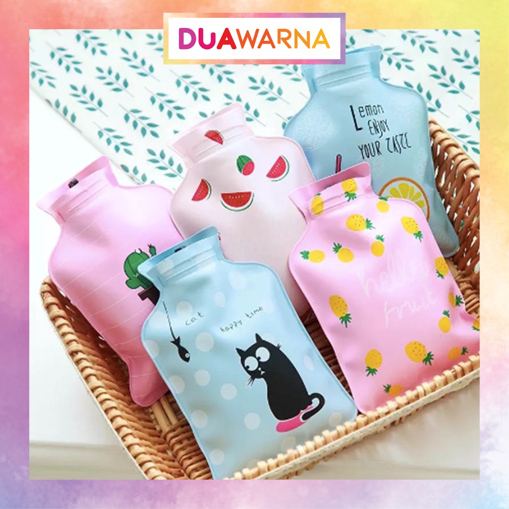 Jual Duawarna Kantong Air Panas Kompres Hot Water Bag Kantung Air Panas