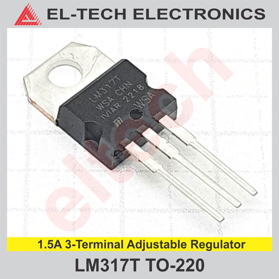 Jual LM317 LM317T LM 317 317T TO-220 Adjustable Positive Voltage ...