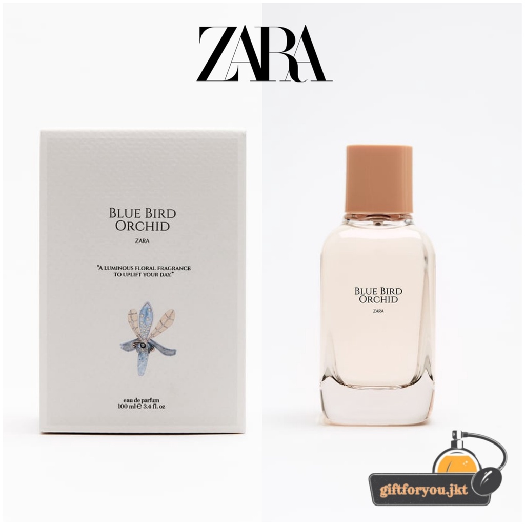 Jual SALE Parfum Zara Blue Bird Orchid Pansy Orchid Vanilla Violet