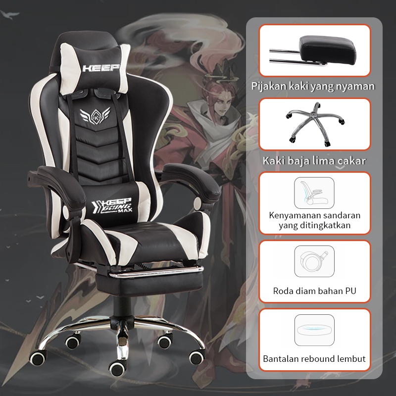 Jual Keep Going Max Kursi Gaming Gaming Chair Kursi Santai Kursi