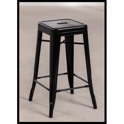 Jual Kursi Bar Stool Besi Cafe Industrial Kursi Makan Kursi Cafe High ...