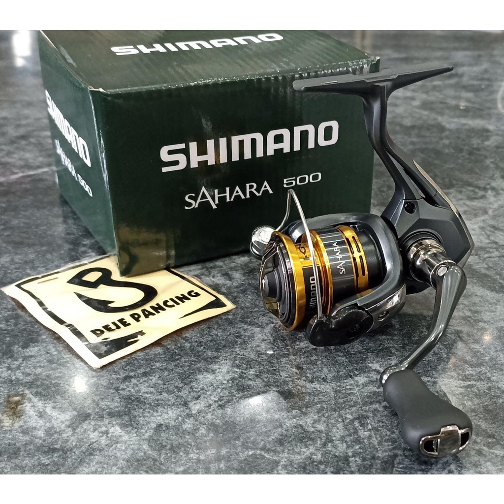 reel shimano ukuran 500 Jual Reel Spining Shimano Sahara 500 , 1000 , 2500 , C3000 , C3000HG ,  4000XG Dan C5000XG 2022
