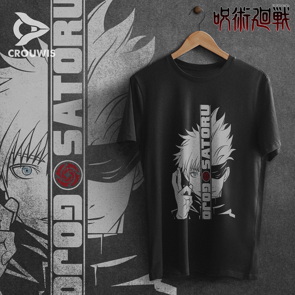 Jual Kaos Anime Gojo Satoru Jujutsu Kaisen Satoru Gojo Satoru