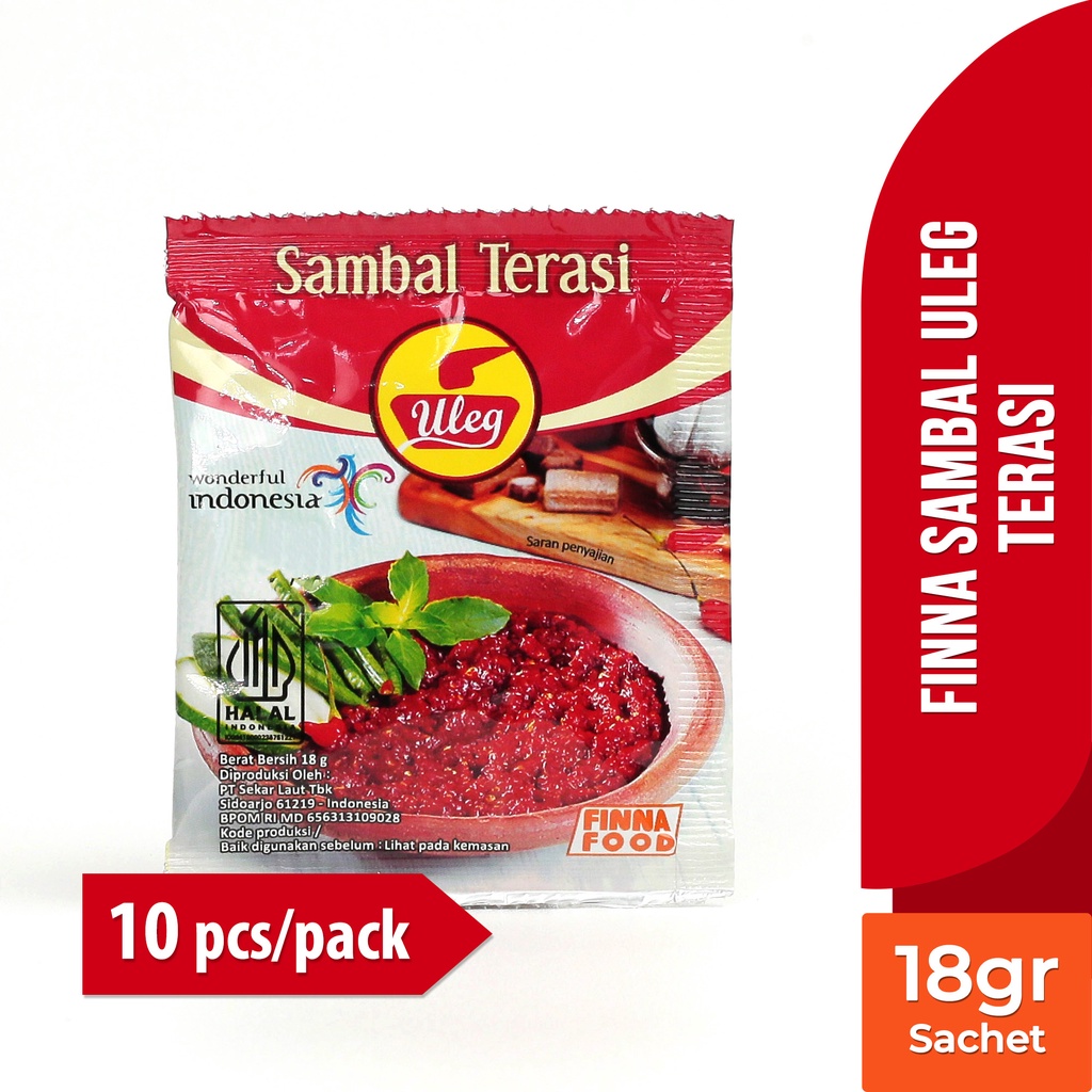 Jual Finna Sambal Uleg Terasi Pack Shopee Indonesia