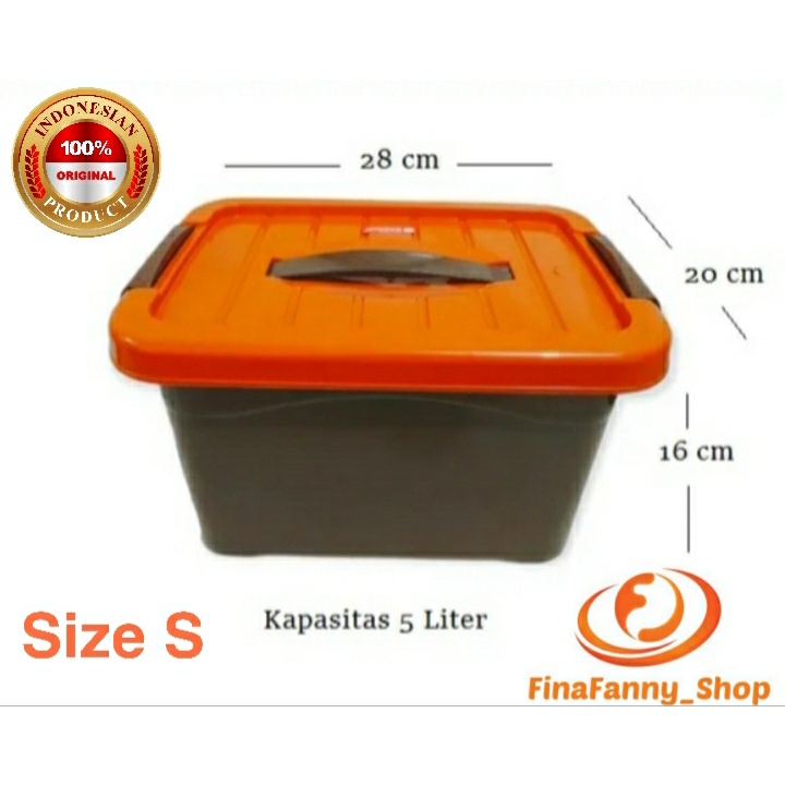 Jual Container / Storage / Box Plastik 5 liter | Shopee Indonesia