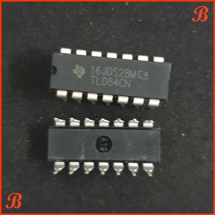 Jual IC TL084CN TL084 CN QUAD LOW NOISE JFET INPUT OPERATIONAL ...