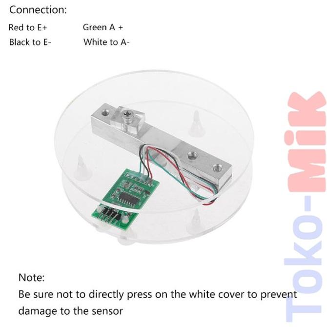 Jual Kit Loadcell Load cell HX711 Sensor Timbangan Digital Acrylic ...