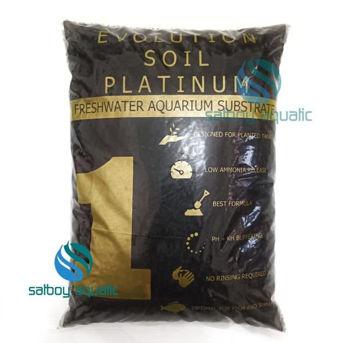 Jual Soil Media Tanam Subtrat Aquascape Evolution Platinum Soil L