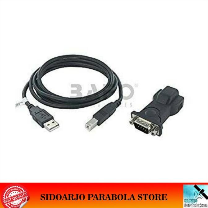 Jual PROMO Kabel Bafo Premium USB To Serial RS232 DB9 Male To Male
