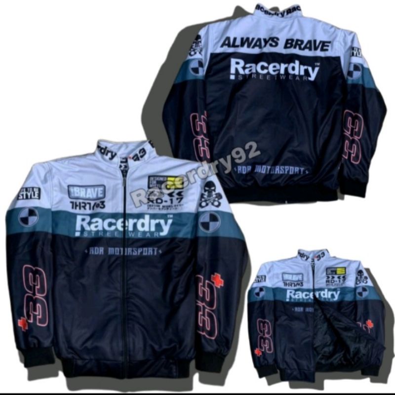 Jual JAKET MOTOR NASCAR JAKET RACING VARSITY RACERDRY ORIGINAL | Shopee ...