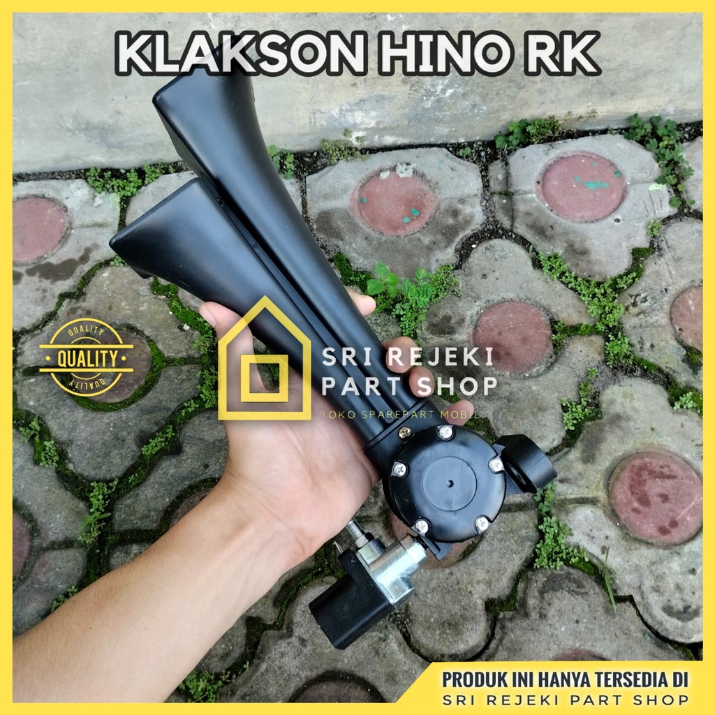 Jual Klakson Angin Hino RK Air Horn 12/24 Volt | Shopee Indonesia