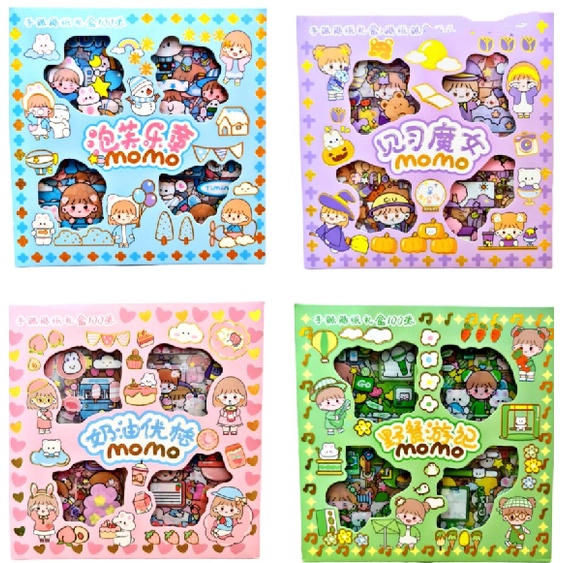 Jual Stiker Sticker Aesthetic Lucu Karakter Anak Korea Aesthetic Stiker