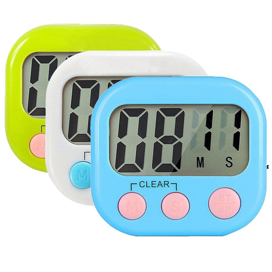 Jual TIMER DIGITAL KITCHEN COOKING CLOCK LOUD ALARM MAGNET JAM DAPUR ...