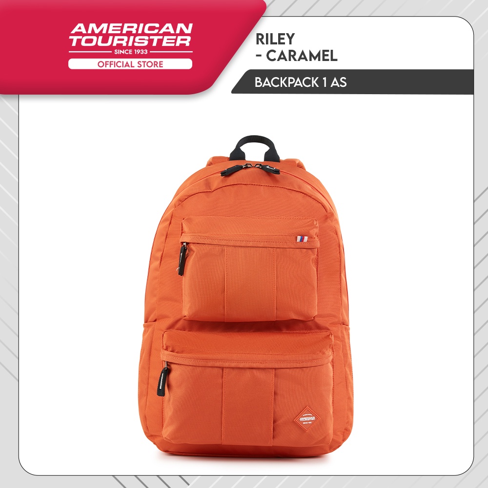 Jual American Tourister Riley Backpack 1 AS Caramel Shopee Indonesia