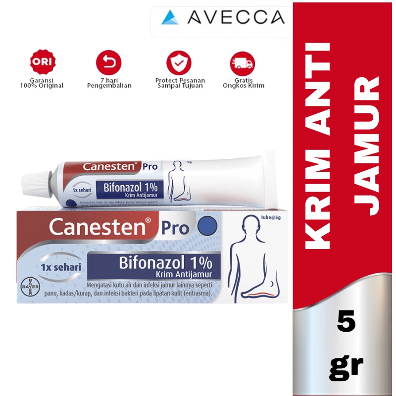 Jual Canesten Pro Cream Isi 5 gr / Bifonazol 1 / Obat Gatal / Jamur