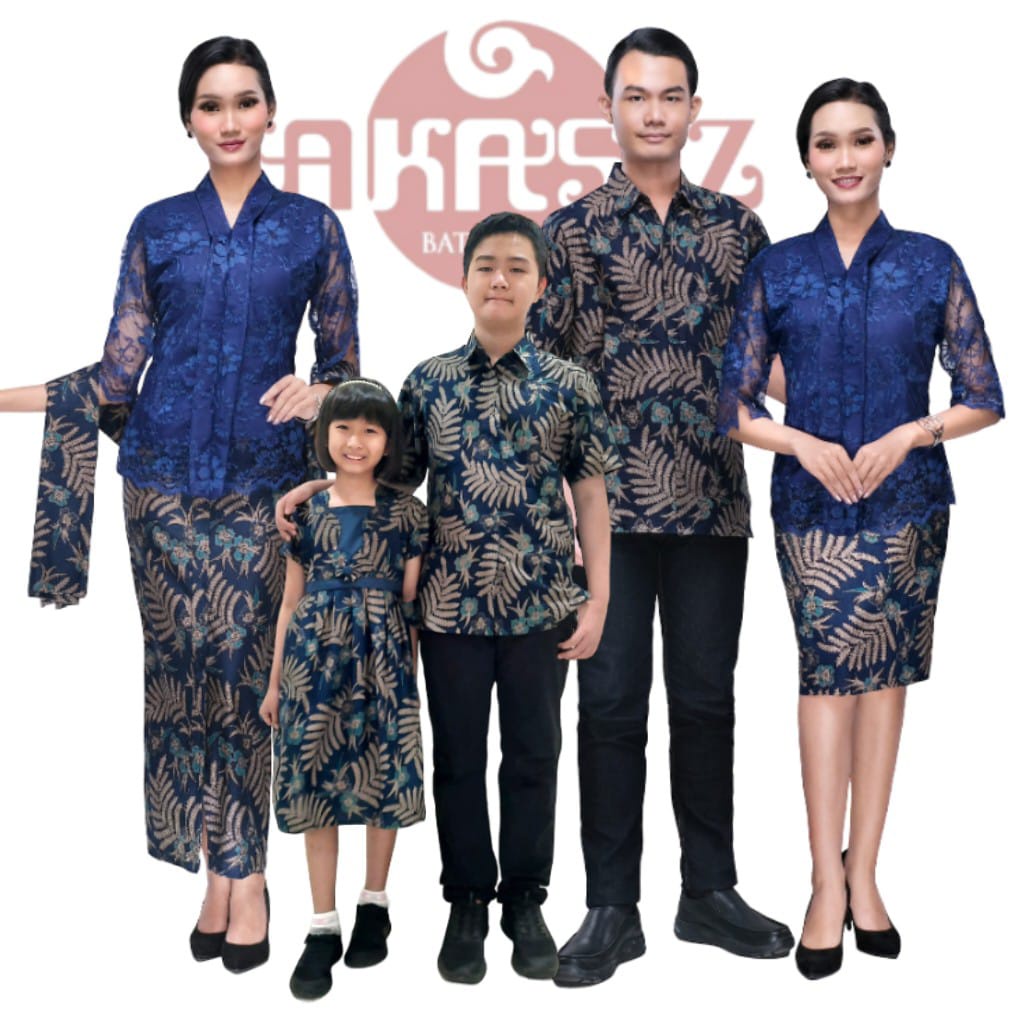 Jual Rb02 Akasizbatik Batik Couple Setelan Keluarga Kebaya Broklat