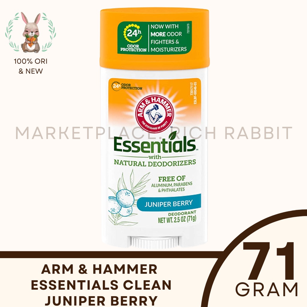 Jual Arm and Hammer Essentials Deodorant Juniper Berry Deodoran Badan