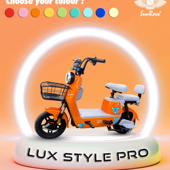 Jual Sepeda Listrik Sunrace LuxStyle Pro | Shopee Indonesia