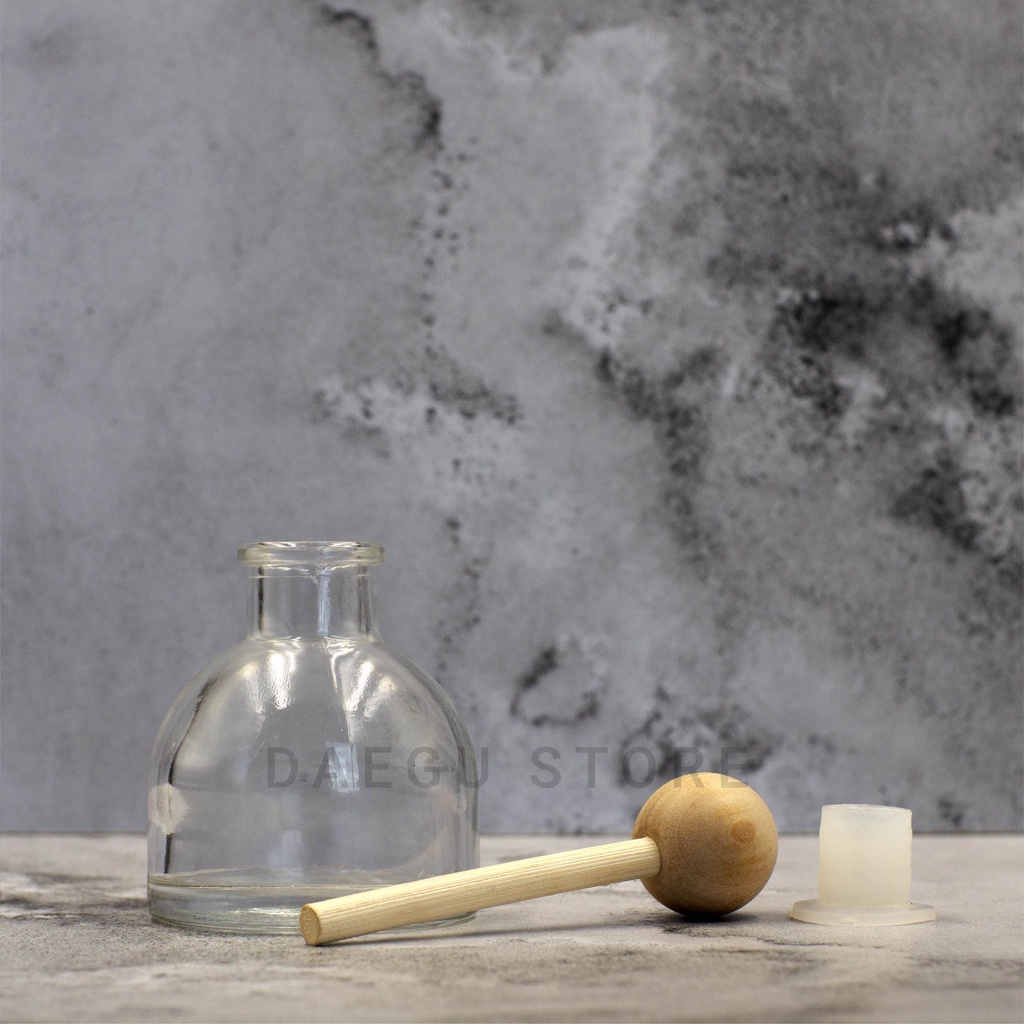 Jual Botol Kaca Car Reed Diffuser BENING 50ml - Parfum Mobil Tutup Kayu ...