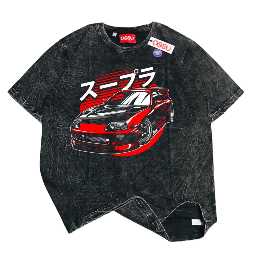 T-shirt Homme Tuner Cult – Toyota Supra – Noir Design Blanc – XXXL – Très Bon état