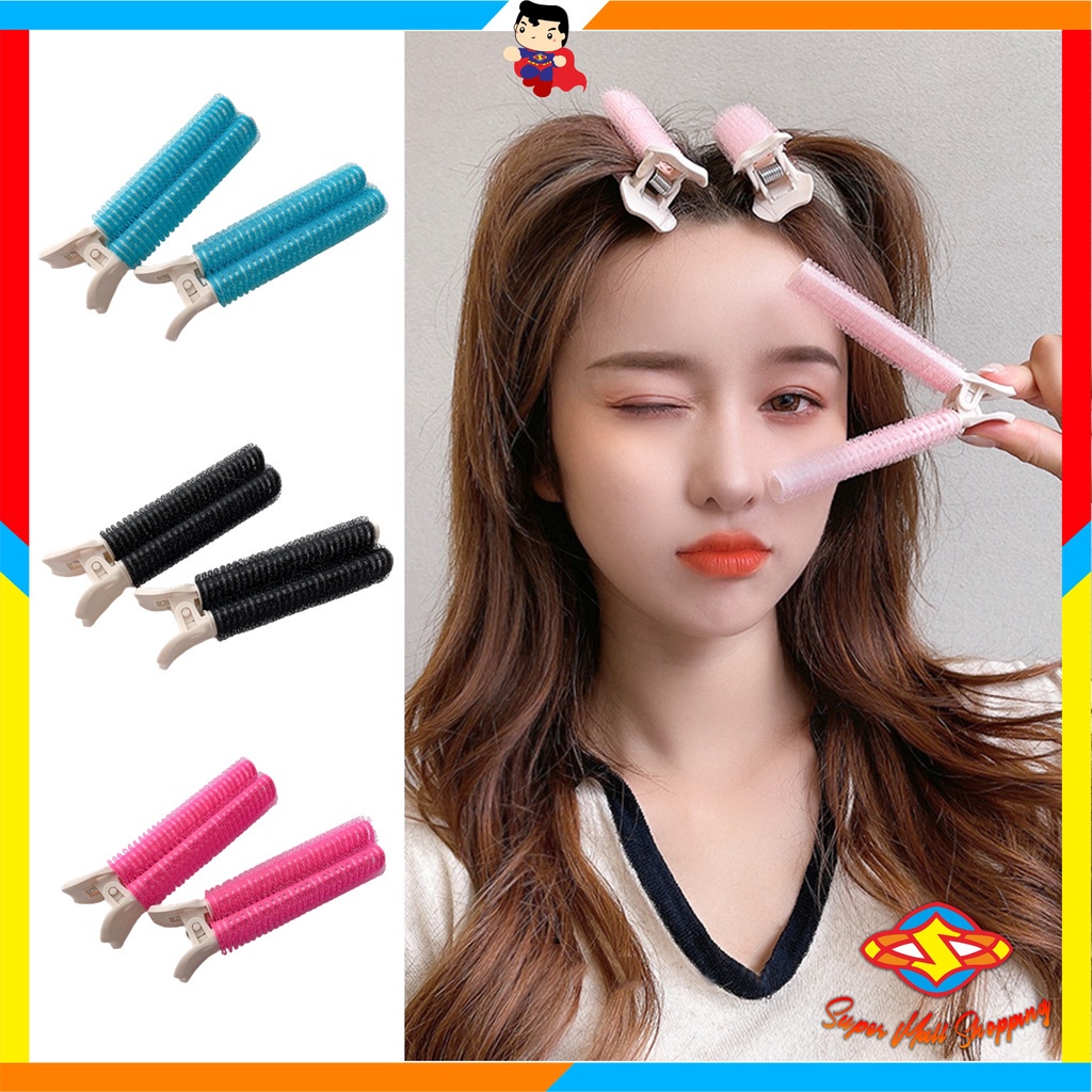 Jual SMS Roll Rambut Jepit Korea Velcro Hair Gulung Jepitan Clip ...