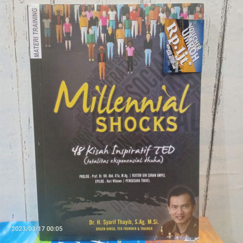 Jual Original Buku Millennial Shocks Kisah Inspiratif Ted Totalitas