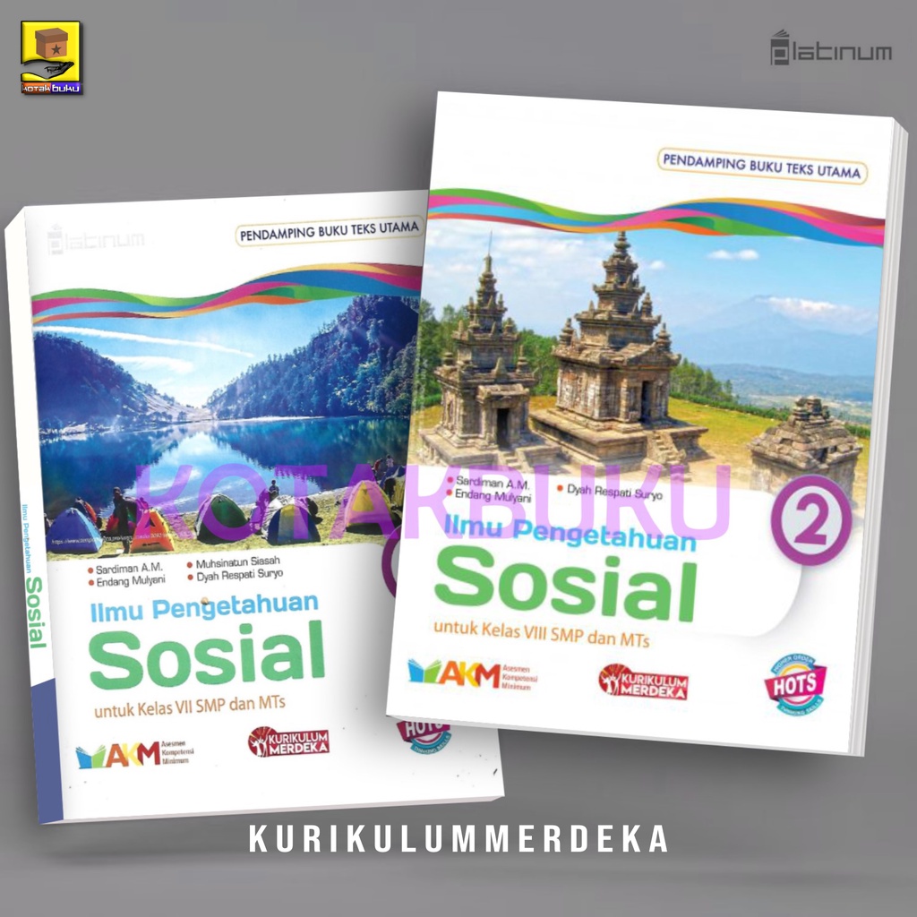 Jual Buku IPS Kelas 7 8 9 SMP / Kurikulum Merdeka / IPS SMP / Platinum ...