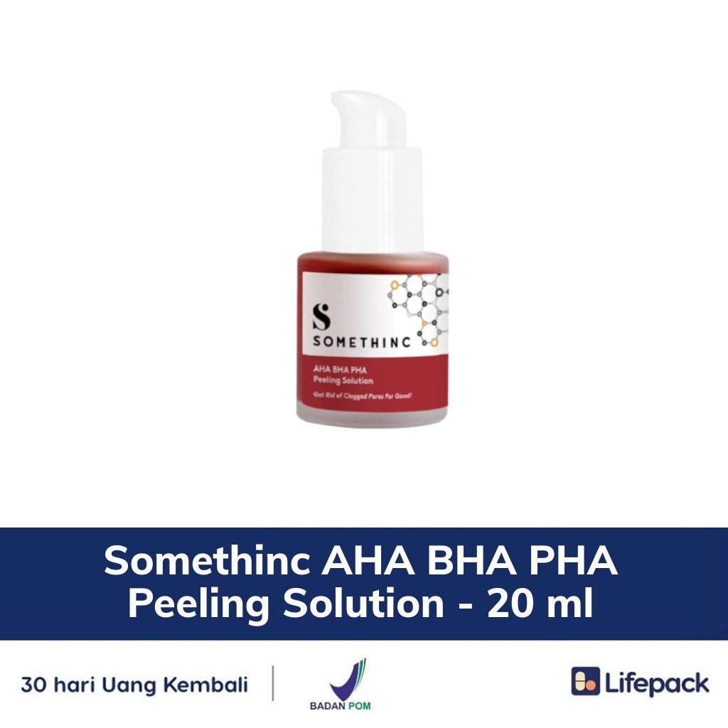 Jual Somethinc AHA BHA PHA Peeling Solution - 20 ml - LIFEPACK | Shopee ...