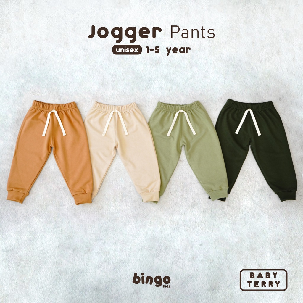 Jual BINGOKIDS | JOGGER PANTS / Celana Jogger Panjang Anak Balita 1-5 ...