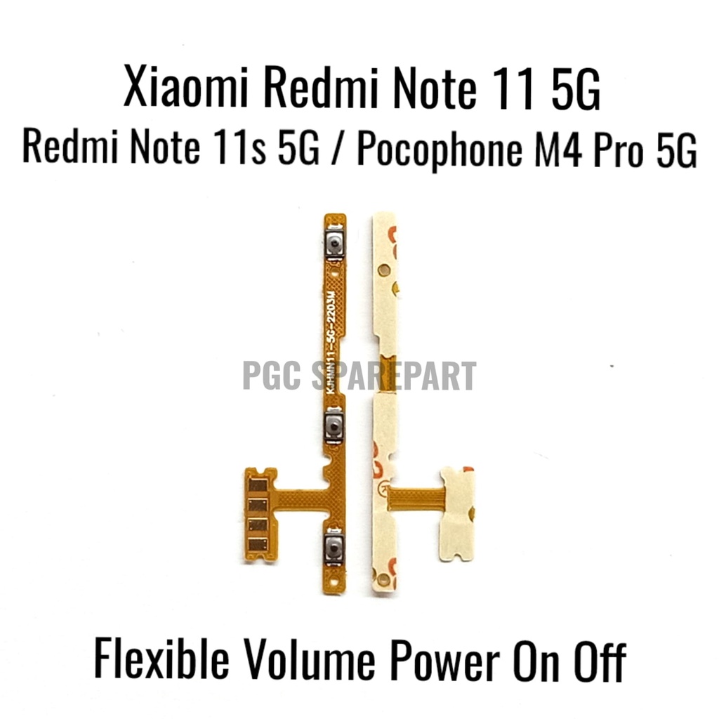 Jual Original Flexible Konektor Volume Power On Off Redmi Note 11 5g Redmi Note 11s 5g 4393